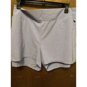 Athleta Shorts Brooklyn Shorts Pull On Periwinkle Size 18